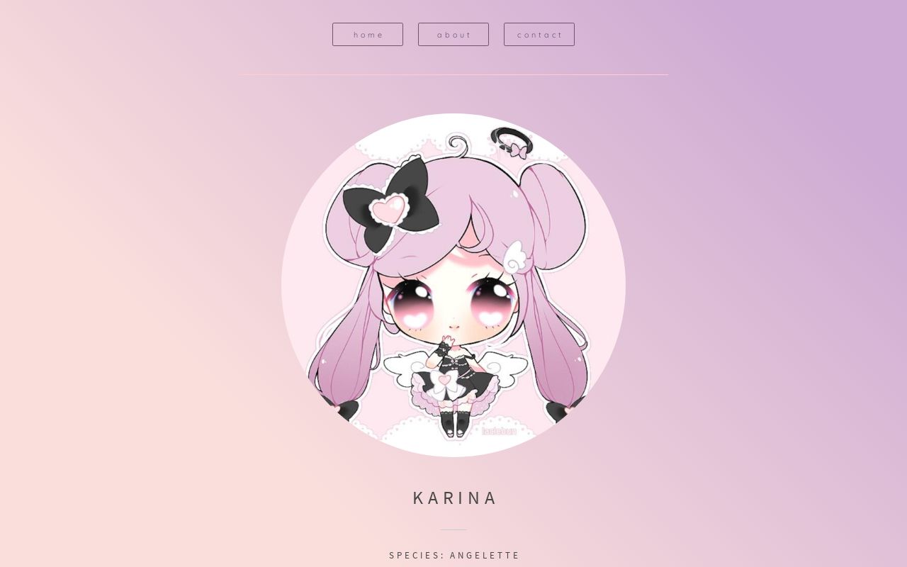 Carrd profile picture for @sparkle